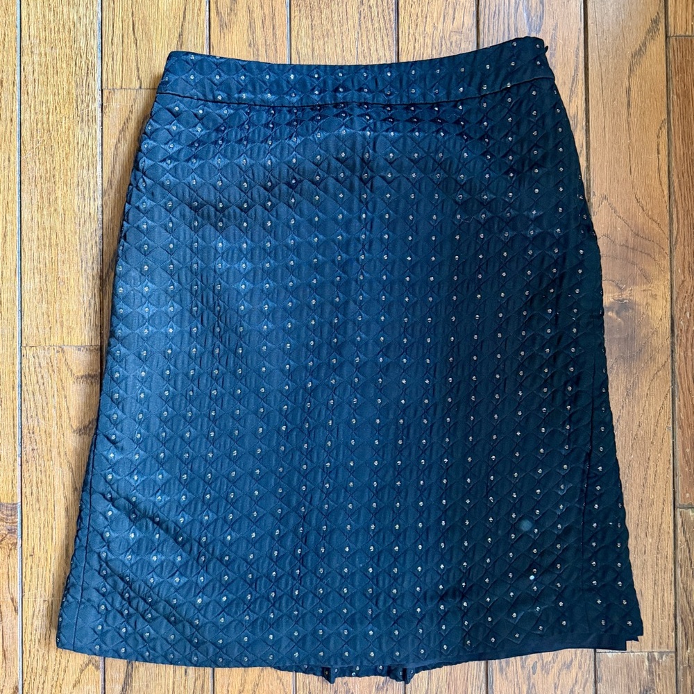 Ann Taylor Quilted Pencil Skirt